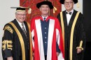Chancellor Michael Egan, Andrew Scipione, Vice-Chancellor, Professor S Bruce Dowton
