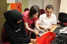 Future engineers In training, photo Mo Bremmer