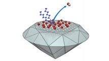 Researchers have  discovered that it is possible to remove atoms from a surface using ultraviolet lasers, and confining the interaction to the atomic scale. Image: Chris Baldwin