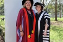 Dr Virginia Marshall and Deputy Chancellor Elizabeth Crouch