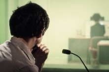 Actor Simon London (Experimenter) , Shock Room, directed Kathryn Millard 2014