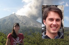 Volcanologist Heather Handley and Astronomer Lee Spitler (inset) are 2014 Young Poppy Award winners.