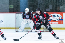 Cameron Todd on the ice
