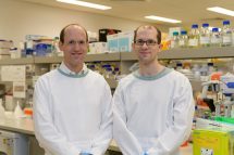 L to R:  Professor Lars Ittner and Dr Arne Ittner, lead researchers from The Dementia Research Centre at Macquarie University