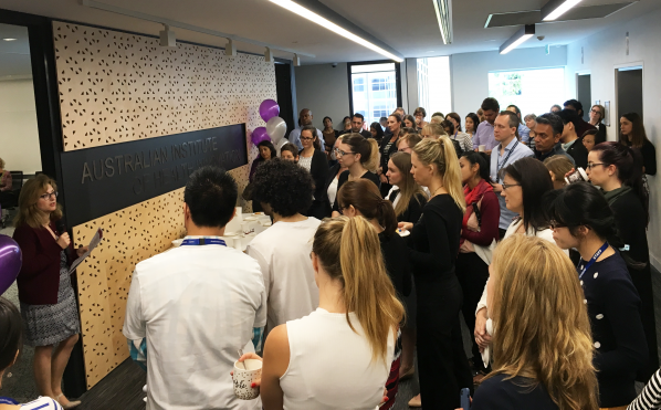 The Australian Institute of Health Innovation's morning tea 