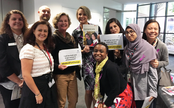 The Careers and Widening Participation team are #boldforchange 