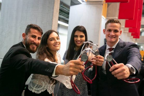 Students at the Doctor of Medicine welcome ceremony 