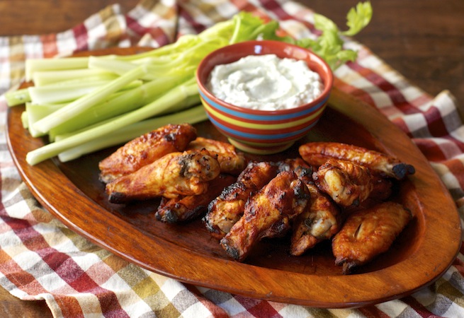Faldgruber Jeg vil være stærk Skære af Street food comes to campus: Buffalo wings with blue cheese dipping sauce |  This Week At Macquarie University